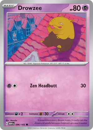 DROWZEE (96/165)