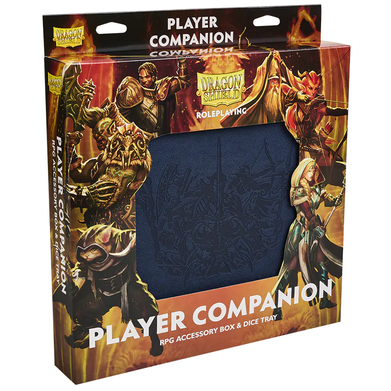 Dragon Shield - Roleplay Player Companion - Midnight Blue